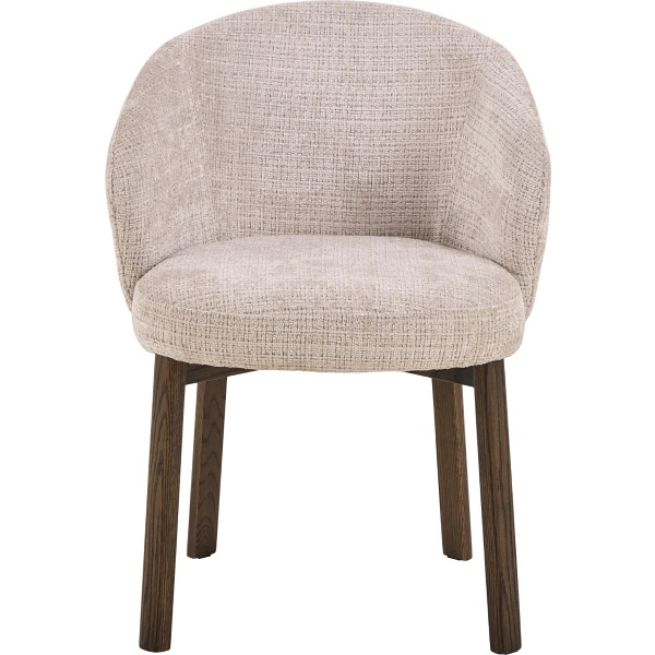 Krzesło Darlene wood beżowe Juto 4 - ACTONA